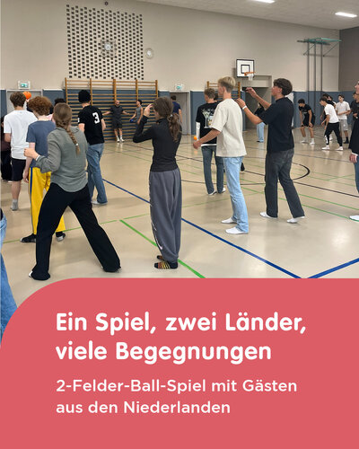Unsere Schülerinnen und Schüler bekamen Besuch von Jugendlichen der christlichen De Passie Schule aus den Niederlanden....